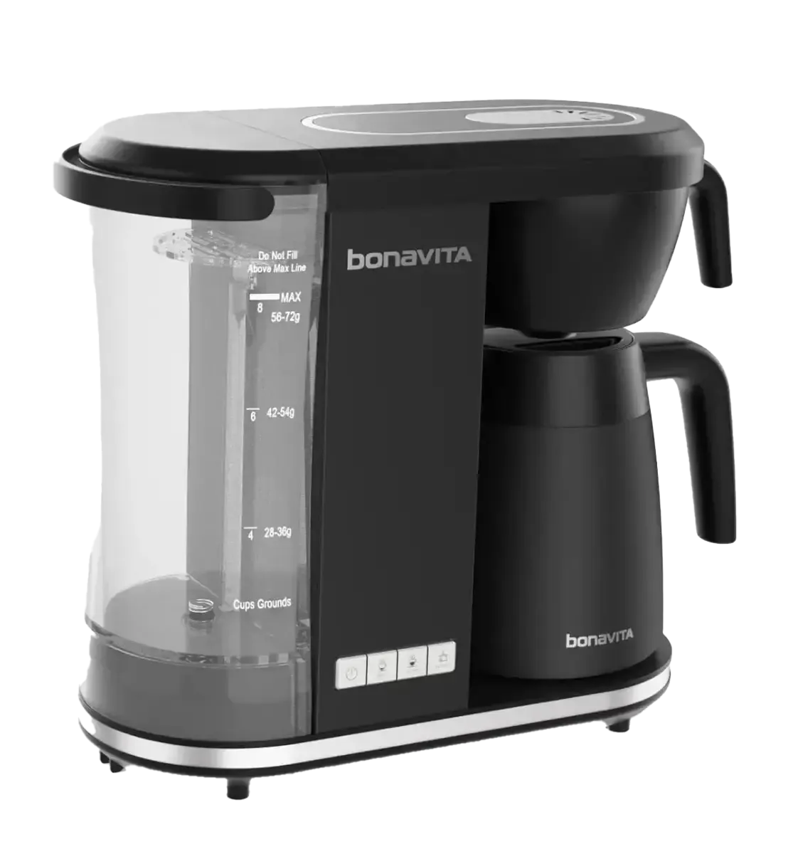 Enthusiast Bonavita 8-Cup Drip Coffee Brewer with 1.3L Thermal Carafe-
