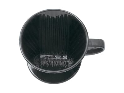 Espresso Parts Greensboro NC Coffee Roasters Kalita Style 102 Ceramic Coffee Dripper - Black