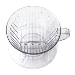 Espresso Parts Greensboro NC Coffee Roasters Kalita Style 103 Coffee Dripper - Clear Plastic