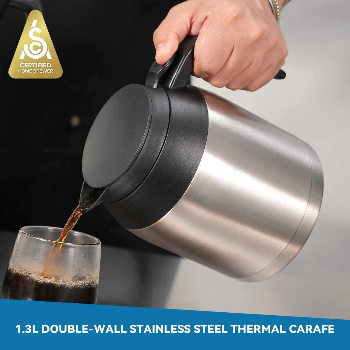 Bonavita Greensboro NC Coffee Roasters Bonavita Connoisseur 8-Cup Coffee Maker with Thermal Carafe