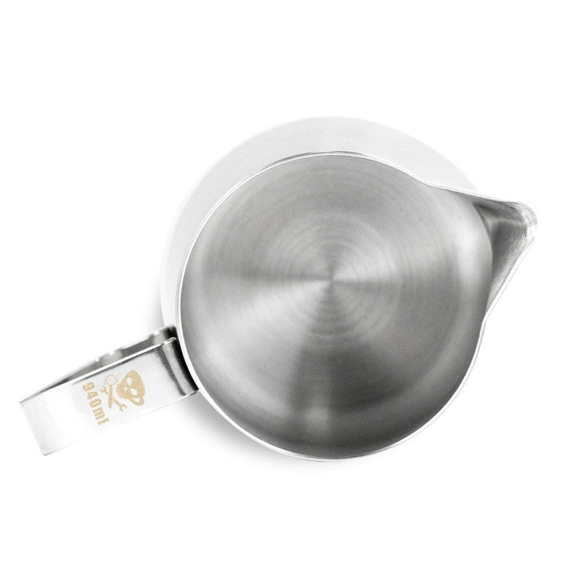 Espresso Parts Greensboro NC Coffee Roasters Barista Basics Frothing Pitcher 32oz - Silver