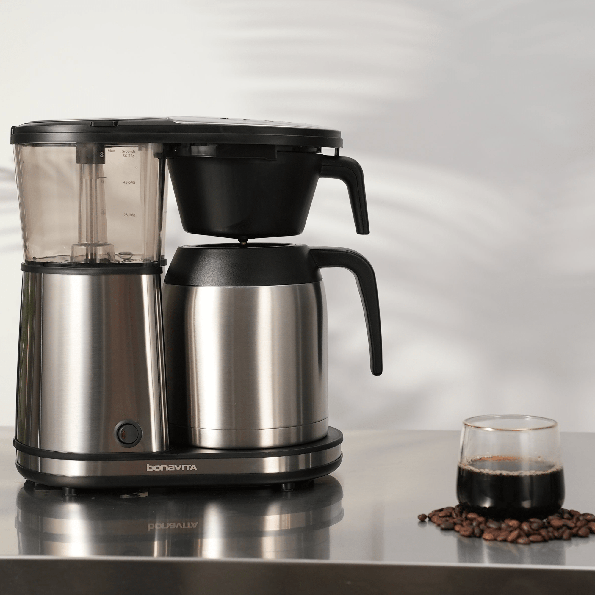 Bonavita Greensboro NC Coffee Roasters Bonavita Connoisseur 8-Cup Coffee Maker with Thermal Carafe