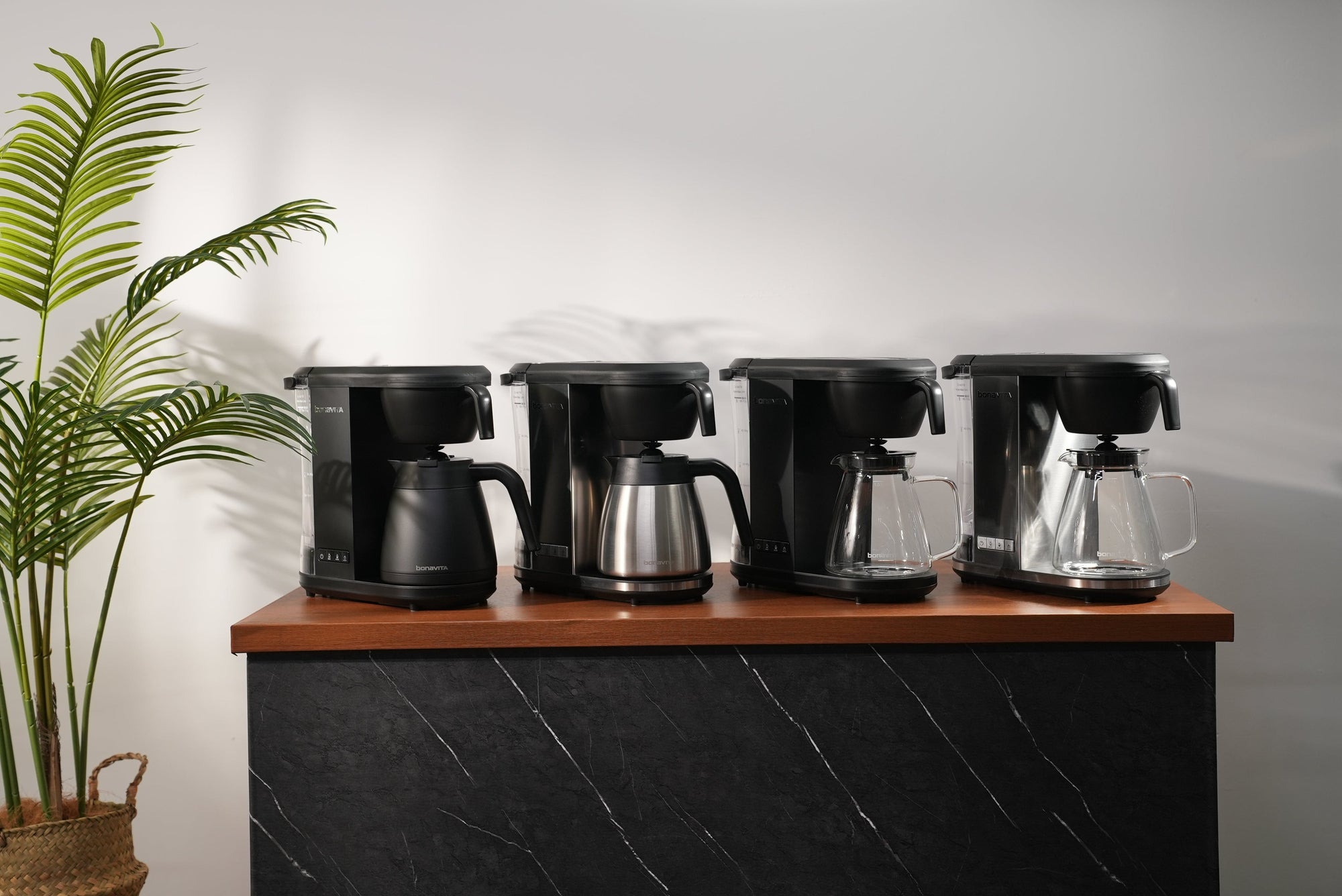 Bonavita Greensboro NC Coffee Roasters Bonavita Enthusiast 8-Cup Coffee Maker | SCA-Certified | One-Touch Precision Brewing | Glass Carafe