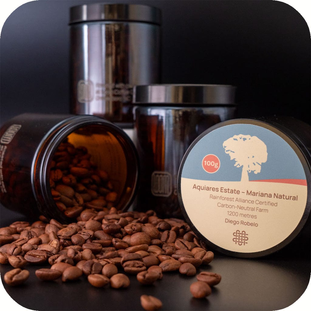 Loom Coffee Co. Coffee 100g Limited Edition Jar Aquiares Estate: Mariana Natural