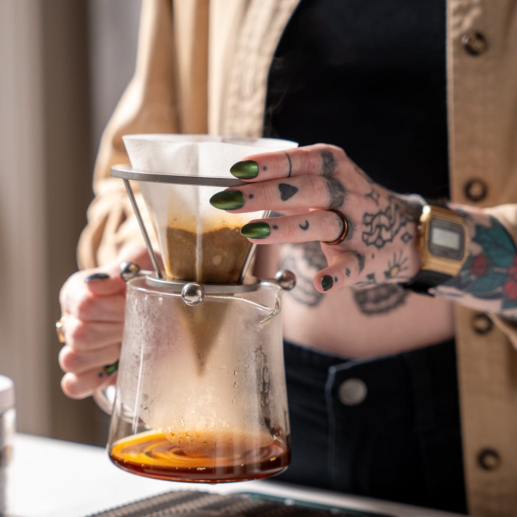 Loom Coffee Co. Greensboro NC Coffee Roasters Perfect Pour Gift Set - Phoenix70 Brewing Kit & Coffee Subscription