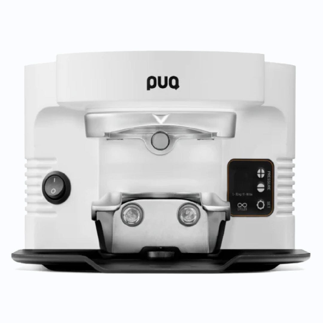 Loom Coffee Co. Greensboro NC Coffee Roasters PUQpress M5 (GEN5) Automatic Tamper for E80S