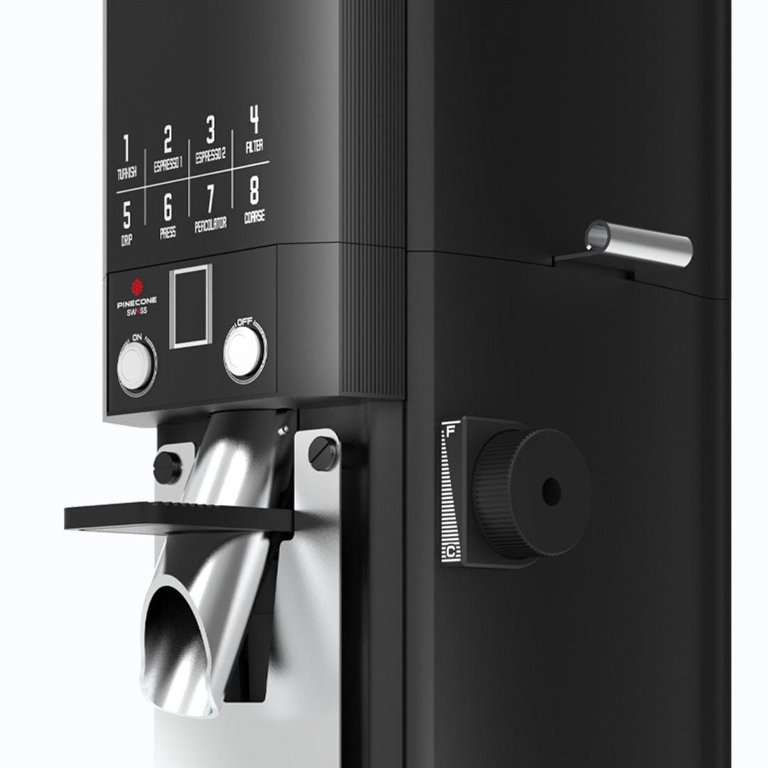 Loom Coffee Co. Greensboro NC Coffee Roasters Pinecone Foxtail Bulk Grinder