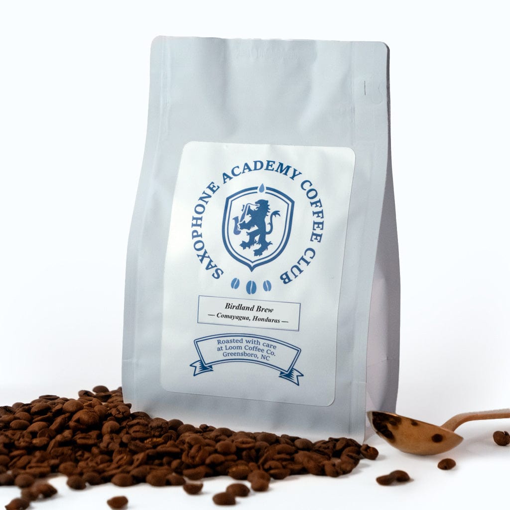 Loom Coffee Co. Greensboro NC Coffee Roasters Saxophone Academy Coffee Club