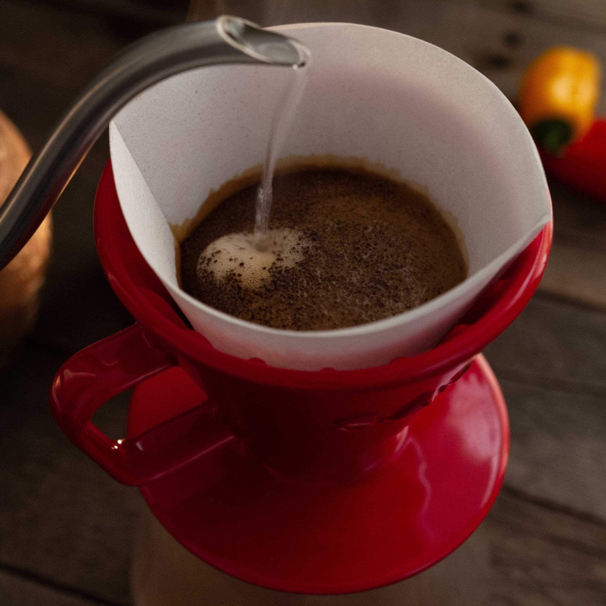 Saint Anthony Industries Greensboro NC Coffee Roasters C70 Ceramic Pourover Brewer