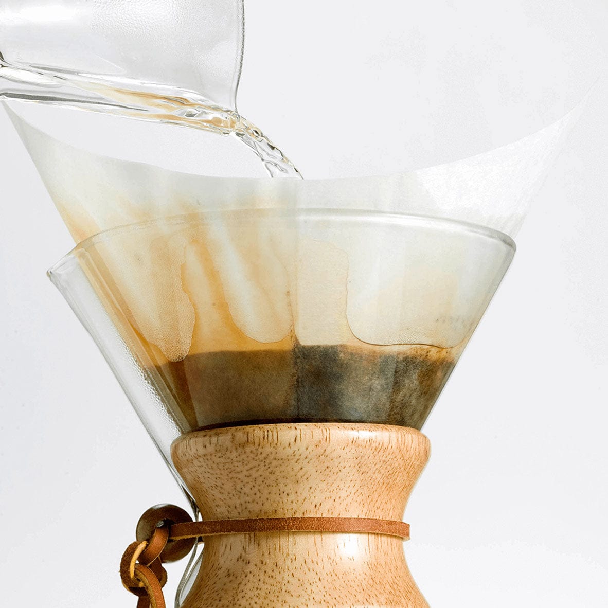 Espresso Parts Greensboro NC Coffee Roasters Chemex Bonded Filters Pre-Folded Squares (FS-100)