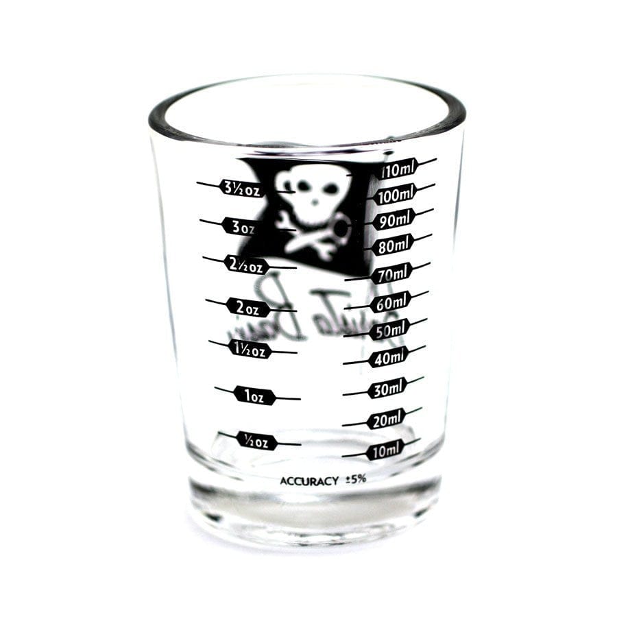 Espresso Parts Greensboro NC Coffee Roasters Barista Basics Lined Measuring Glass - 4oz / 110ml