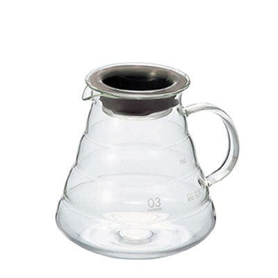 Espresso Parts Greensboro NC Coffee Roasters Hario V60 Range Server 03 - Clear Glass