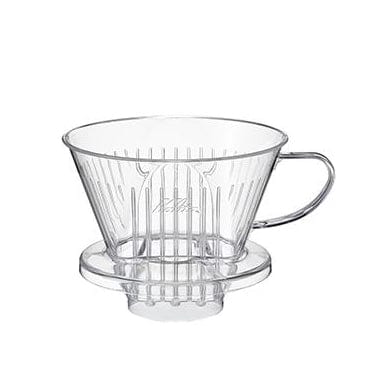 Espresso Parts Greensboro NC Coffee Roasters Kalita Style 103 Coffee Dripper - Clear Plastic