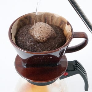 Espresso Parts Greensboro NC Coffee Roasters Kalita Style 102 Ceramic Coffee Dripper - Brown