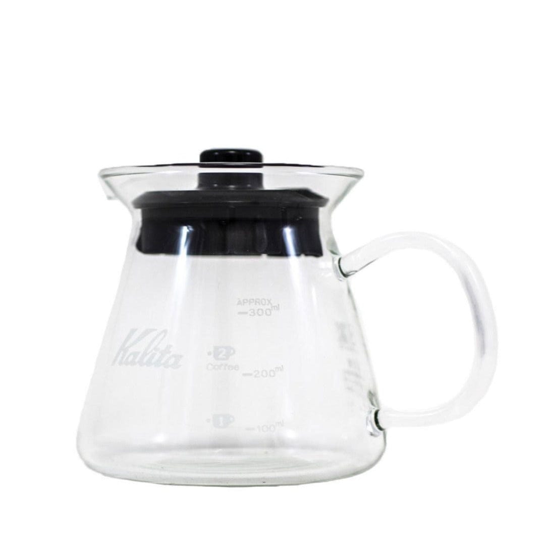 Espresso Parts Greensboro NC Coffee Roasters Kalita Wave Glass Coffee Server - 300ml