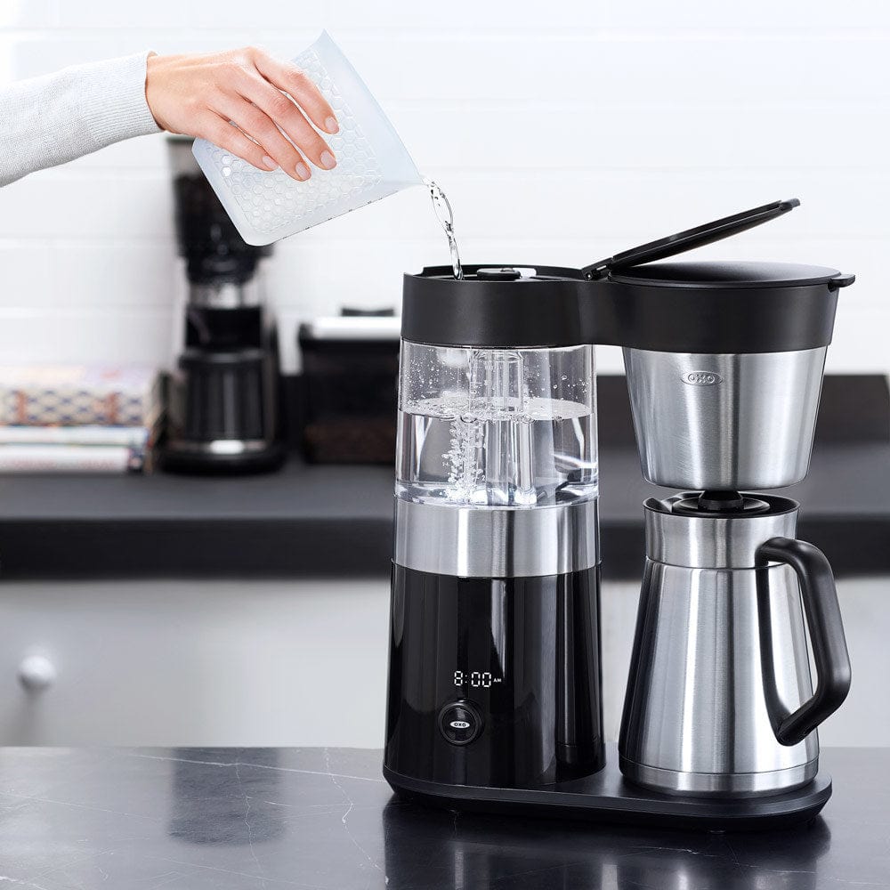 Espresso Parts Greensboro NC Coffee Roasters OXO Barista Brain 9-Cup Coffee Maker - Black/Silver