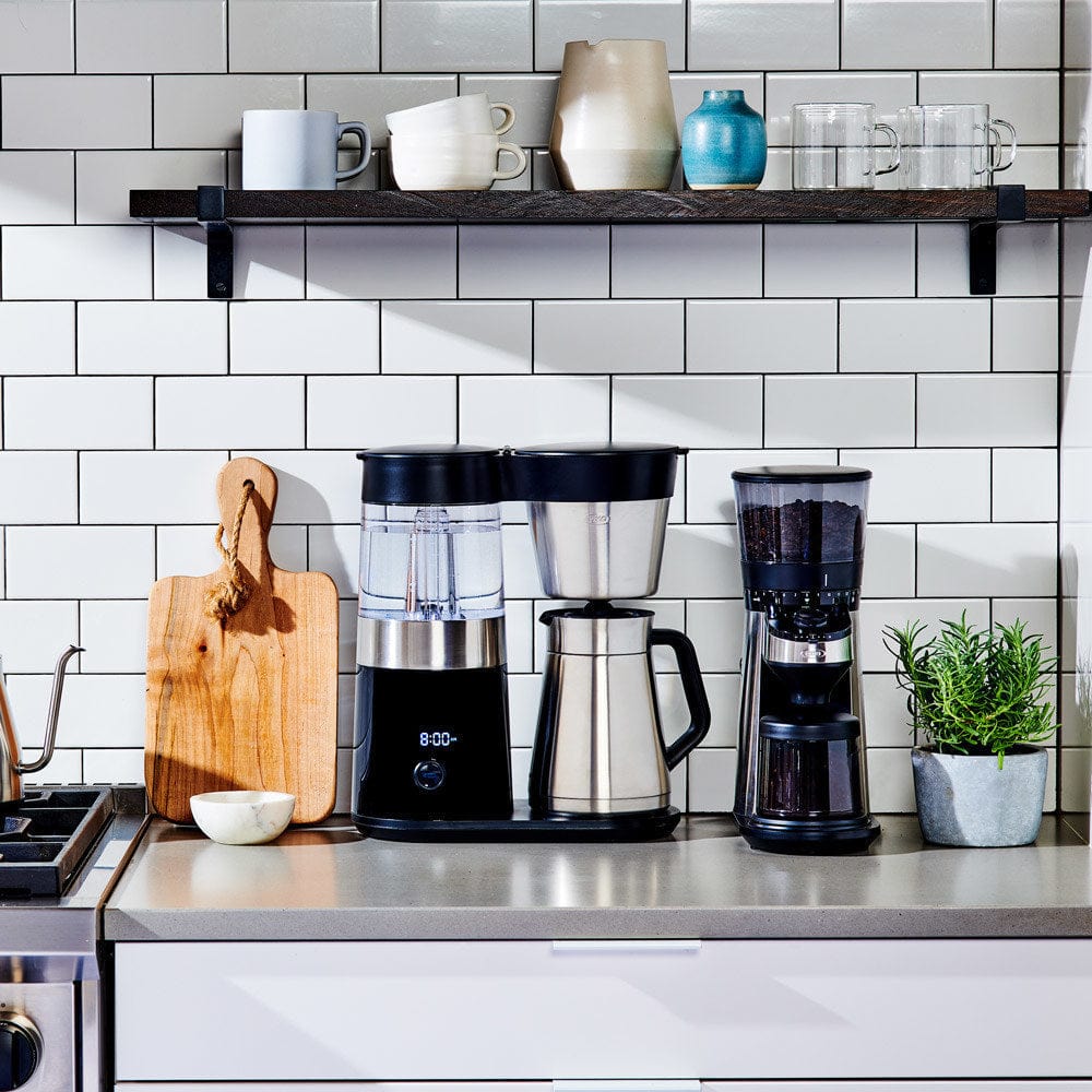 Espresso Parts Greensboro NC Coffee Roasters OXO Barista Brain 9-Cup Coffee Maker - Black/Silver