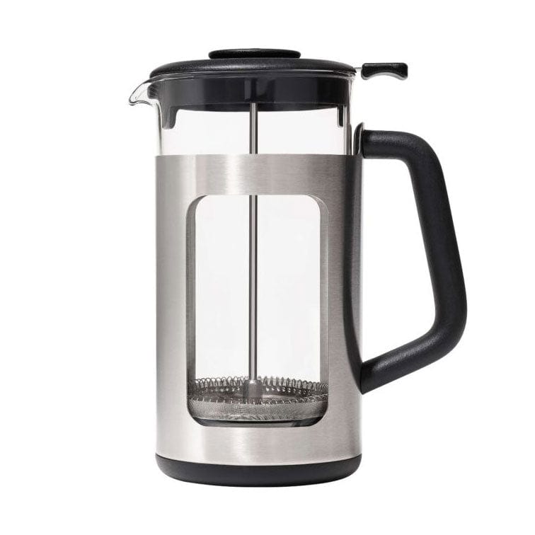 Espresso Parts Greensboro NC Coffee Roasters OXO 8-Cup French Press with Grounds Lifter