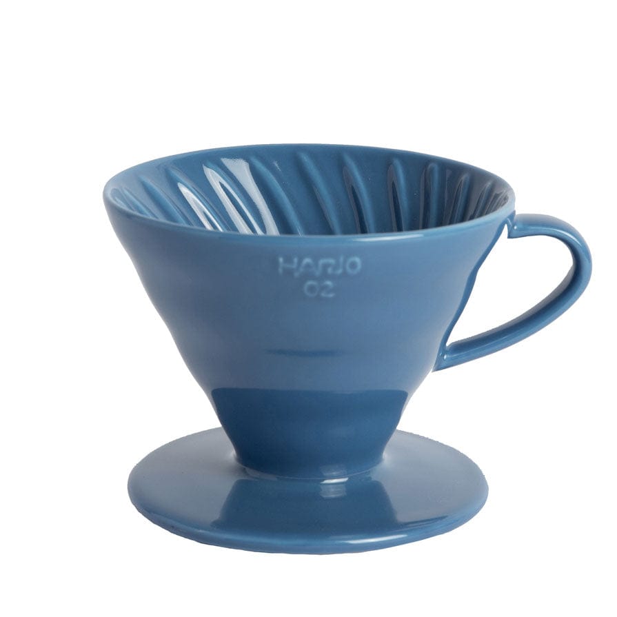 Espresso Parts Greensboro NC Coffee Roasters V60 Ceramic Coffee Dripper 02 - Light Blue